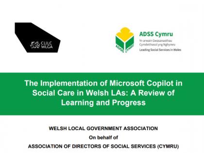 Microsoft Copilot in Social Care: Learning and Progress